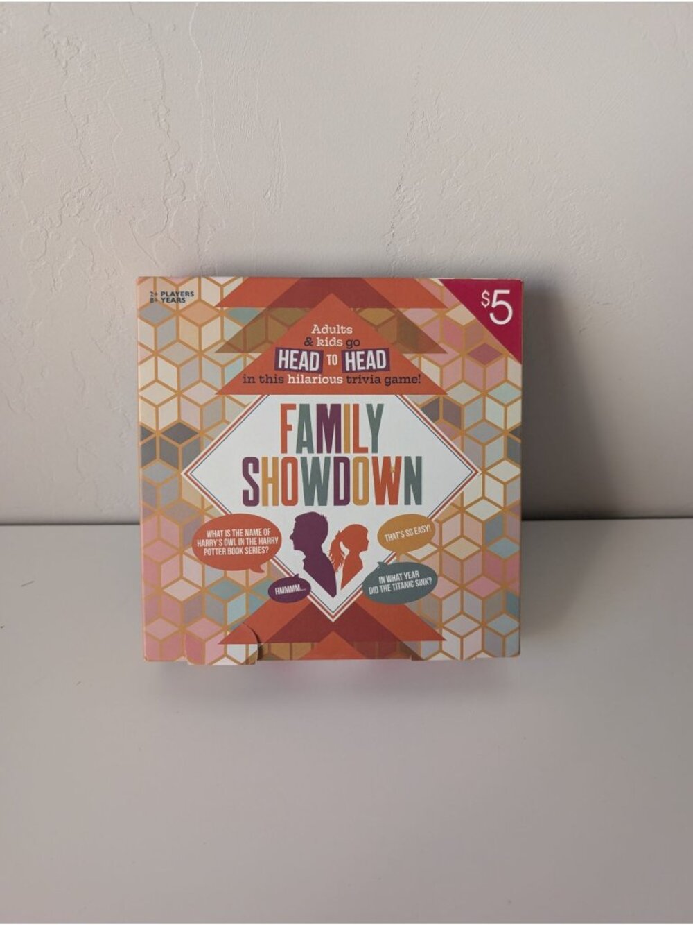 Family Showdown Trivia Game For Adults & Kids Fun Head-To-Head Questions & Chal